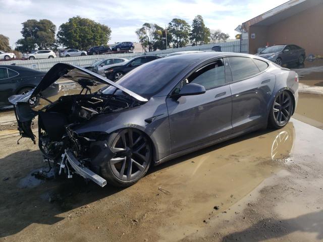 TESLA MODEL S 2021 with VIN 5YJSA1E62MF432167 - Photo from auction