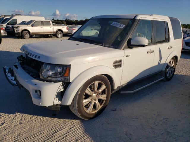 Photo 1 from auction – 2016 LAND ROVER LR4 HSE with VIN SALAG2V62GA791640