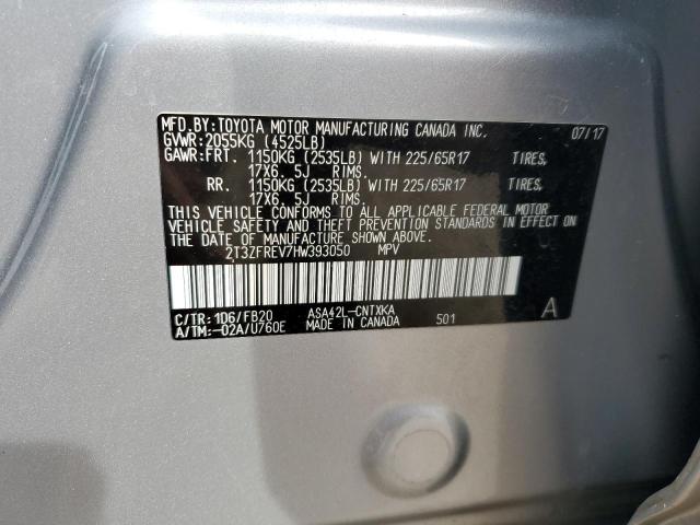 Photo 14 from auction – 2017 TOYOTA RAV4 LE with VIN 2T3ZFREV7HW393050