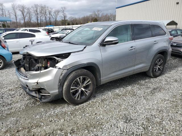 TOYOTA HIGHLANDER 2016 with VIN 5TDKKRFH9GS151432 - Photo from auction