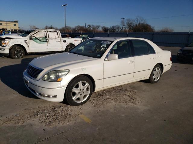 LEXUS LS 430 2005 with VIN JTHBN36F850177098 - Photo from auction