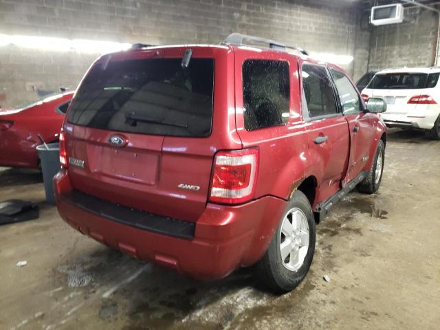 Photo 3 from auction – 2008 FORD ESCAPE XLT with VIN 1FMCU93108KE60071