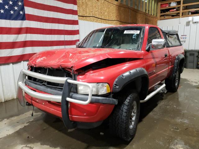 DODGE RAM 1500 1996 with VIN 1B7HF16Z8TS574366 - Photo from auction