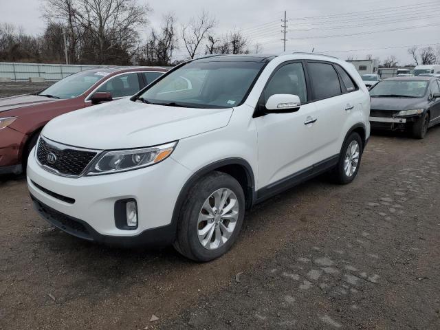 KIA SORENTO EX 2014 with VIN 5XYKU4A78EG515331 - Photo from auction