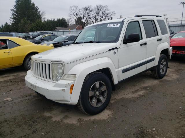 Photo 1 from auction – 2008 JEEP LIBERTY SP with VIN 1J8GN28K18W212358