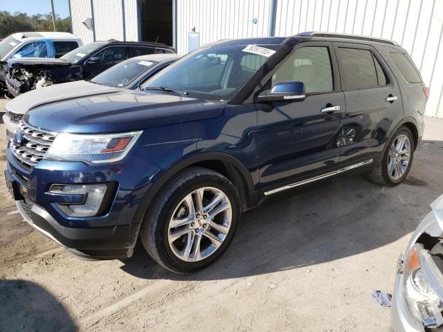 FORD EXPLORER L 2017 with VIN 1FM5K7F87HGB76743 - Photo from auction