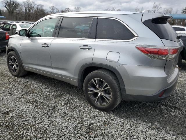 Photo 2 from auction – 2016 TOYOTA HIGHLANDER with VIN 5TDKKRFH9GS151432