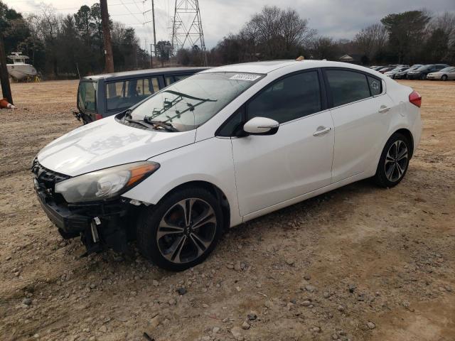 KIA FORTE EX 2014 with VIN KNAFZ4A87E5204457 - Photo from auction