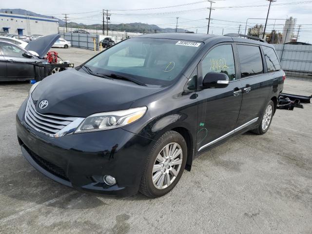 Photo 1 from auction – 2017 TOYOTA SIENNA XLE with VIN 5TDYZ3DC5HS840072