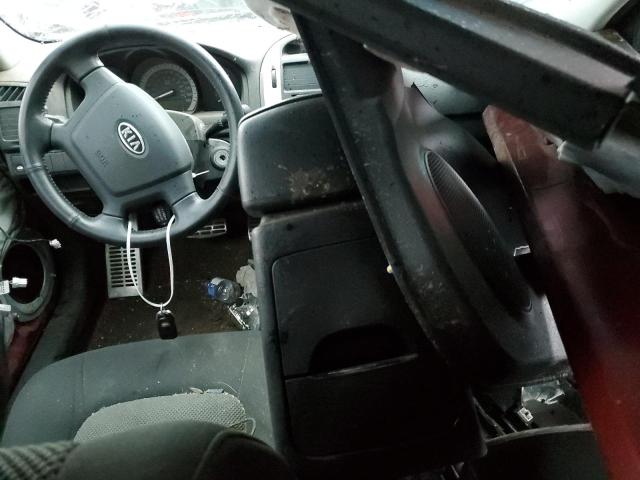 Photo 8 from auction – 2008 KIA SPECTRA EX with VIN KNAFE121285014940