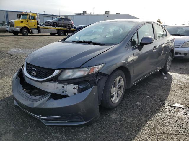 Photo 1 from auction – 2013 HONDA CIVIC LX with VIN 19XFB2F51DE207254
