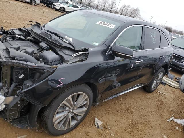 ACURA MDX TECHNO 2017 with VIN 5FRYD4H59HB033248 - Photo from auction