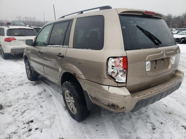 Photo 2 from auction – 2003 HONDA PILOT EX with VIN 2HKYF18483H544235
