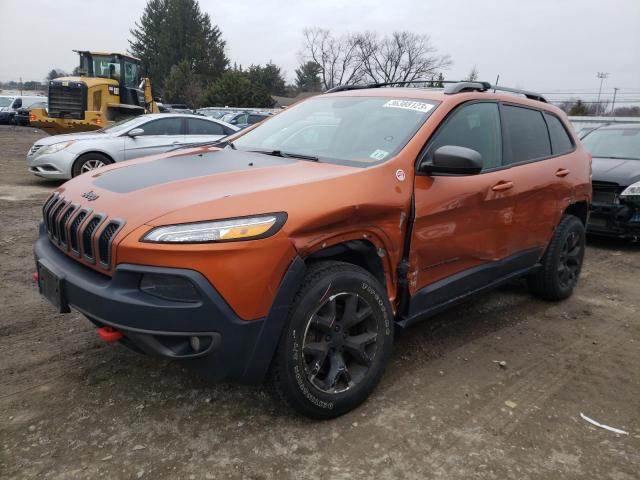 Photo 1 from auction – 2016 JEEP CHEROKEE T with VIN 1C4PJMBS7GW124274