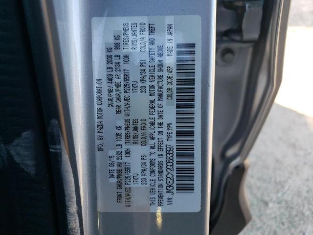 Photo 14 from auction – 2016 MAZDA CX-5 TOURI with VIN JM3KE2CY2G0683697