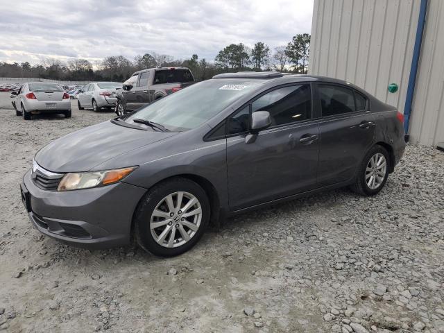 HONDA CIVIC EXL 2012 with VIN 19XFB2F90CE068459 - Photo from auction
