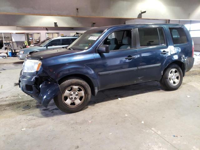 HONDA PILOT LX 2011 with VIN 5FNYF4H23BB002201 - Photo from auction