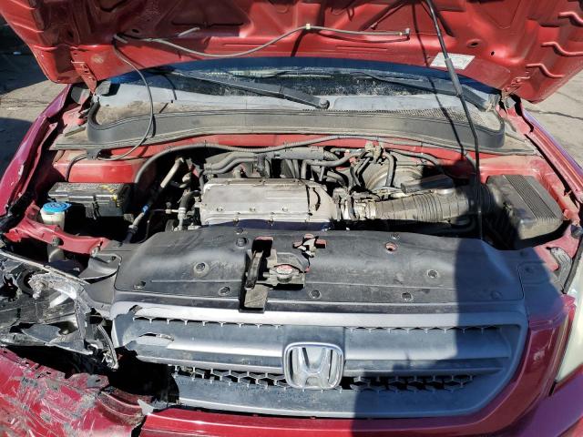 Photo 12 from auction – 2004 HONDA PILOT EXL with VIN 2HKYF18544H601637