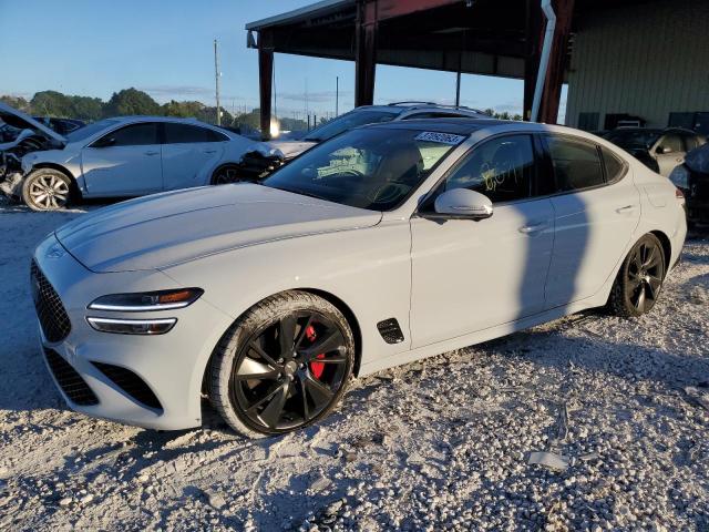GENESIS G70 BASE 2022 with VIN KMTG54TE1NU096494 - Photo from auction