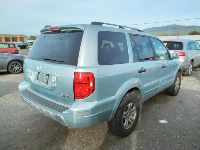 Photo 3 from auction – 2003 HONDA PILOT EXL with VIN 2HKYF18613H554722