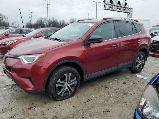 TOYOTA RAV4 LE 2018 with VIN 2T3ZFREV8JW509684 - Photo from auction