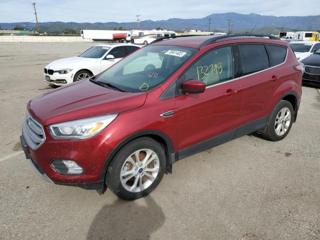 FORD ESCAPE SE 2017 with VIN 1FMCU0GD7HUA29554 - Photo from auction