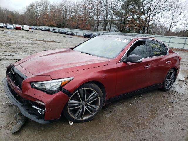Photo 1 from auction – 2014 INFINITI Q50 BASE with VIN JN1BV7AP0EM670150