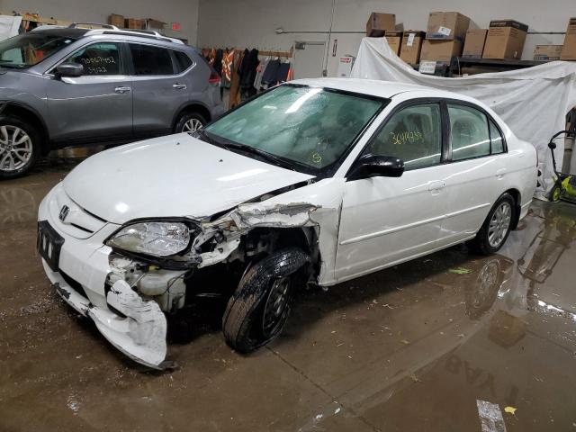 Photo 1 from auction – 2005 HONDA CIVIC LX with VIN 2HGES16635H522398