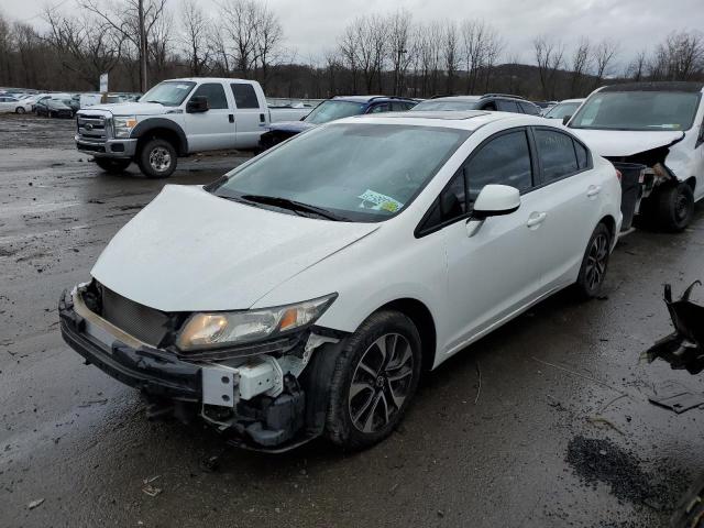 HONDA CIVIC EX 2013 with VIN 2HGFB2F84DH521187 - Photo from auction