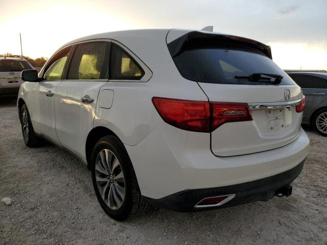 Photo 2 from auction – 2014 ACURA MDX TECHNO with VIN 5FRYD3H46EB009583