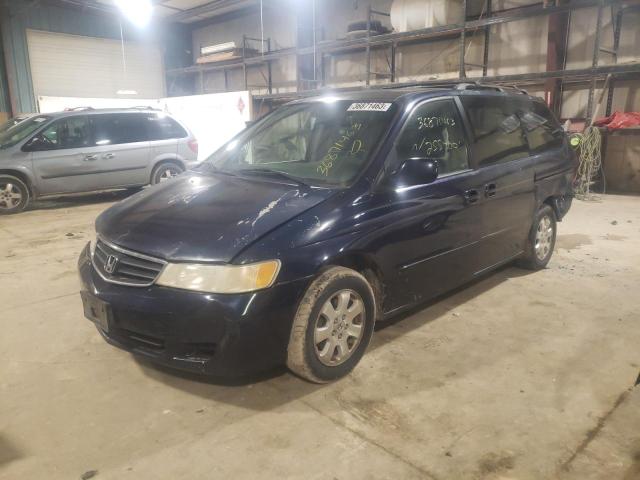 HONDA ODYSSEY EX 2004 with VIN 5FNRL18004B045889 - Photo from auction