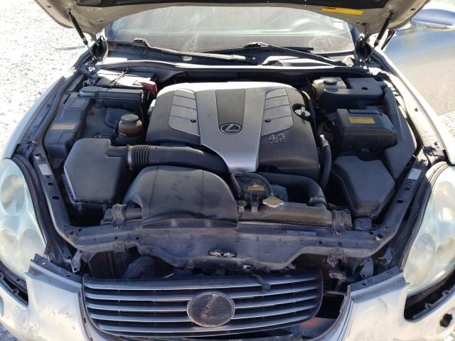 Photo 11 from auction – 2002 LEXUS SC 430 with VIN JTHFN48Y420027054