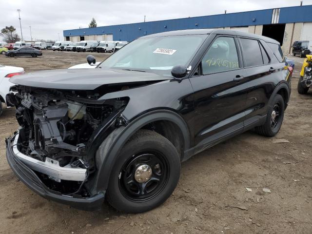 FORD EXPLORER P 2022 with VIN 1FM5K8AB9NGA28310 - Photo from auction