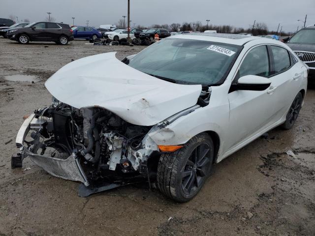HONDA CIVIC EX 2020 with VIN SHHFK7H65LU210393 - Photo from auction
