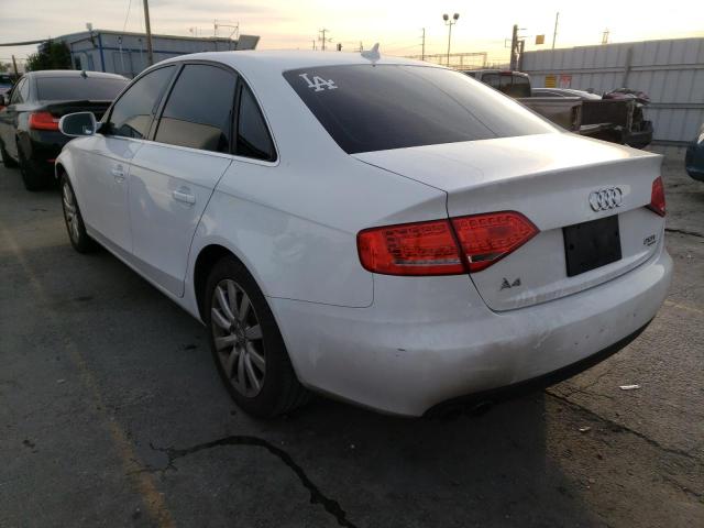 Photo 2 from auction – 2011 AUDI A4 PREMIUM with VIN WAUFFAFL3BN052435