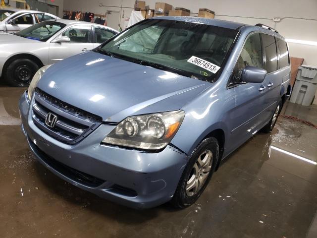 HONDA ODYSSEY EX 2006 with VIN 5FNRL38406B045358 - Photo from auction