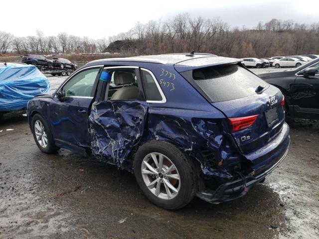 Photo 2 from auction – 2022 AUDI Q3 PREMIUM with VIN WA1DEDF32N1021603
