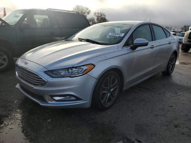 FORD FUSION SE 2017 with VIN 3FA6P0HD6HR138012 - Photo from auction