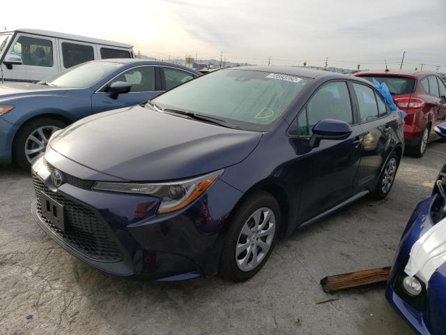 TOYOTA COROLLA LE 2021 with VIN 5YFEPMAE1MP216101 - Photo from auction