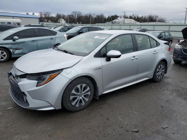 TOYOTA COROLLA LE 2020 with VIN JTDEBRBE7LJ004977 - Photo from auction