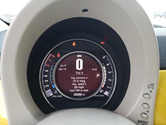 Photo 9 from auction – 2015 FIAT 500 POP with VIN 3C3CFFAR4FT560616