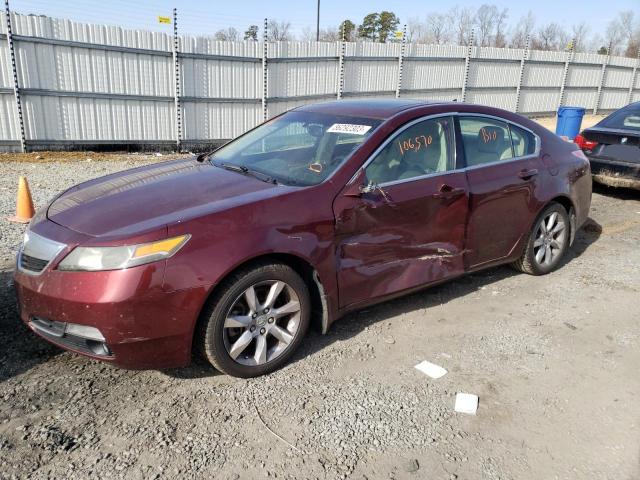 ACURA TL 2012 with VIN 19UUA8F55CA036525 - Photo from auction