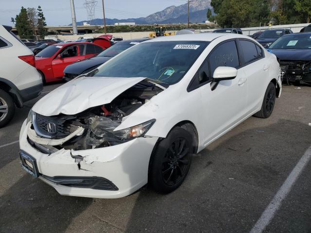 HONDA CIVIC LX 2014 with VIN 19XFB2F56EE207607 - Photo from auction