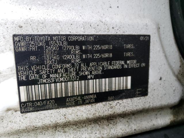Photo 14 from auction – 2021 TOYOTA RAV4 PRIME with VIN JTMCB3FV0MD017312