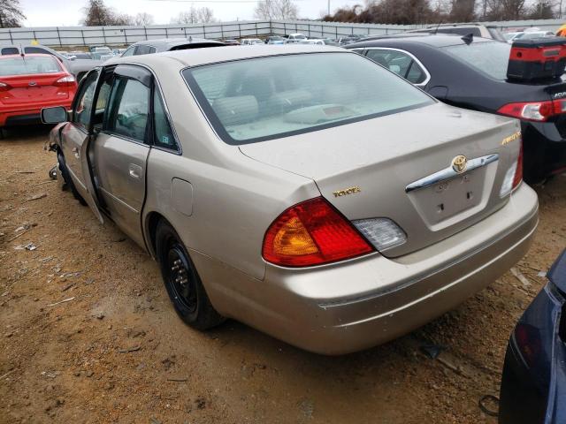 Photo 2 from auction – 2000 TOYOTA AVALON XL with VIN 4T1BF28B6YU019631