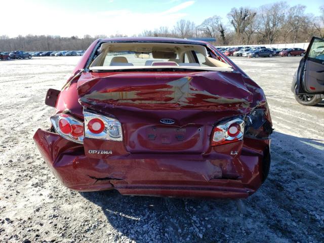 Photo 6 from auction – 2006 KIA OPTIMA LX with VIN KNAGE123465074009