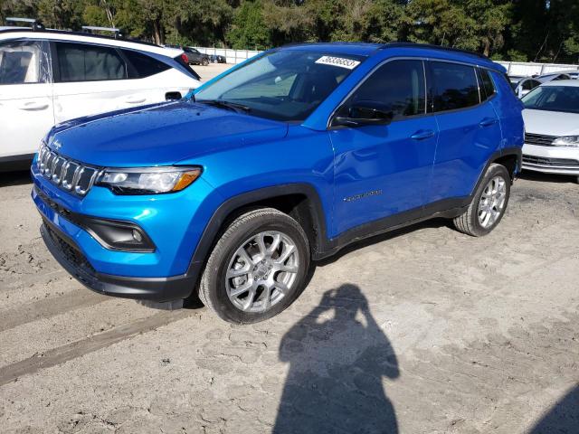 JEEP COMPASS LA 2022 with VIN 3C4NJDFB5NT165040 - Photo from auction