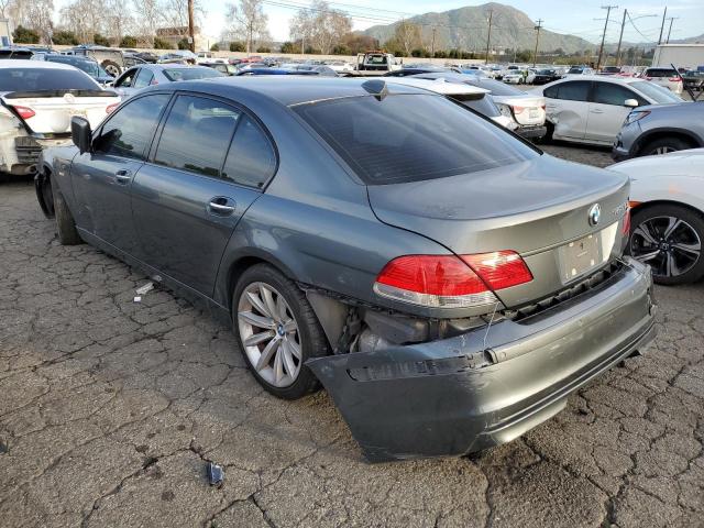 Photo 2 from auction – 2007 BMW 750 with VIN WBAHN83527DT72286
