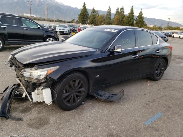 INFINITI Q50 BASE 2016 with VIN JN1CV7AP5GM200249 - Photo from auction