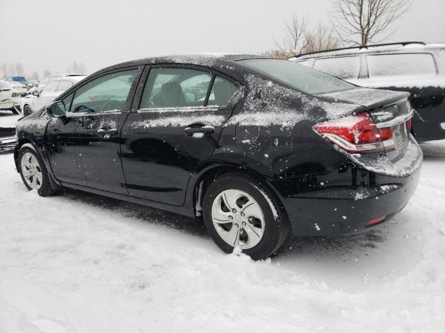 Photo 2 from auction – 2014 HONDA CIVIC LX with VIN 2HGFB2F43EH001920
